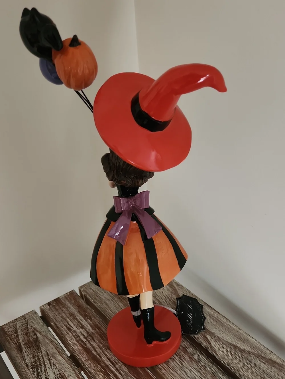 NWT Bella Lux Witch Girl With Balloons